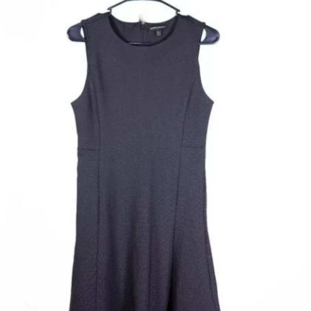 BANANA REPUBLIC Navy Dot Dress